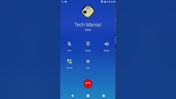 Stock Android 8 Incoming Call