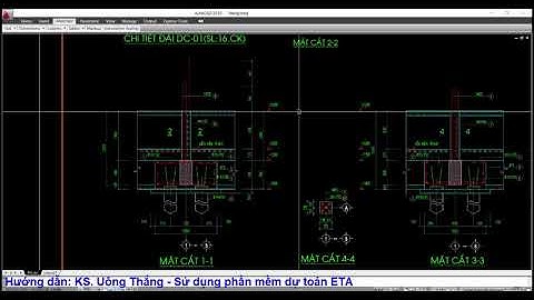 Bài 16 Bóc khối lượng bê tông, ván khuôn cổ cột