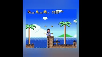 SMW Custom Music Track 394 - (New Super Mario World 2: Around The World - Player Down (Beach))