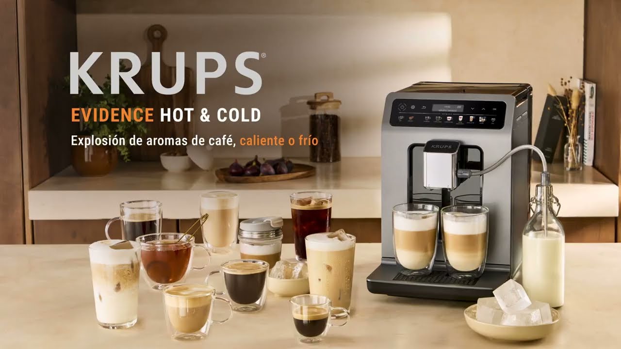Krups Evidence Hot & Cold Cafetera Espresso totalmente automática