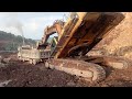 WOW!!! TOP World's Excavator Fail Win Skills | PC8000 Heavy Equipment Excavator & Dump Truck