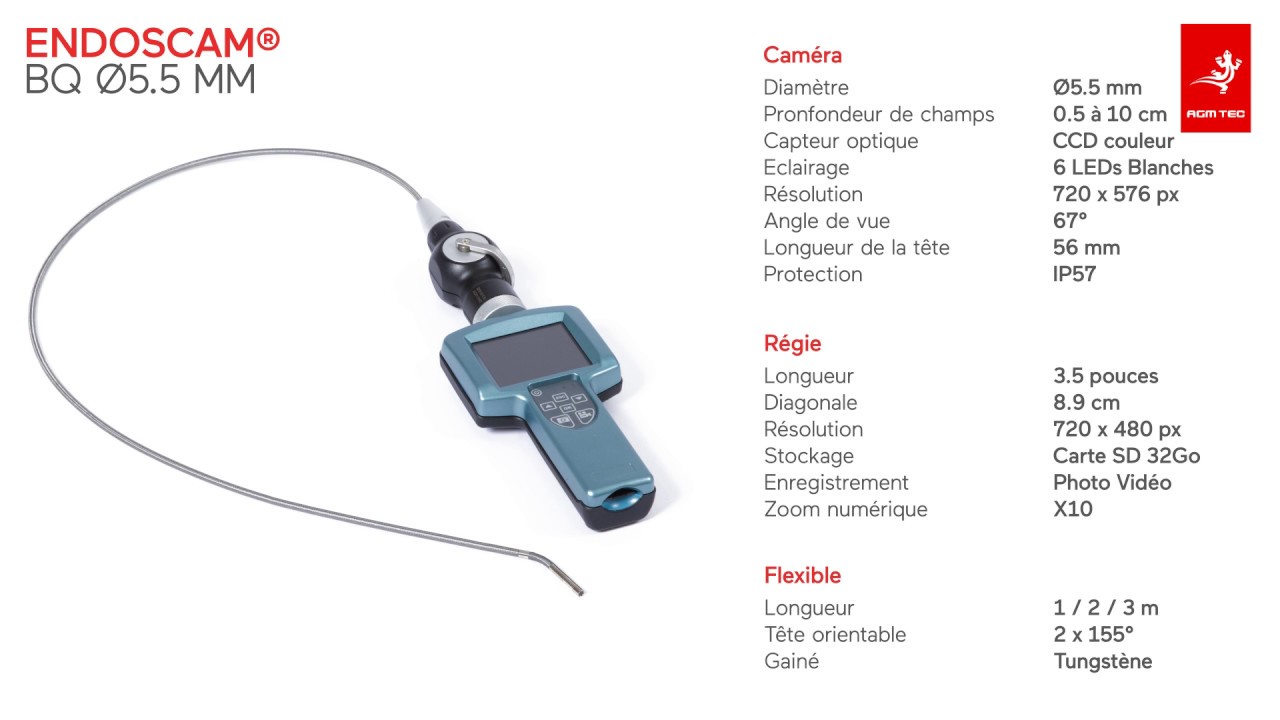 Caméra-endoscope télescopique