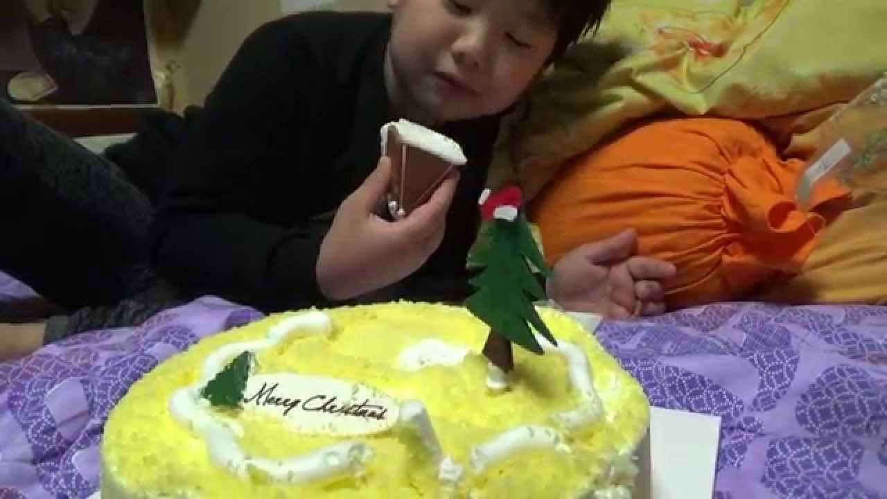 파리바게뜨 크리스마스 케익 쉬폰 고구마 케이크 시식기 - Youtube