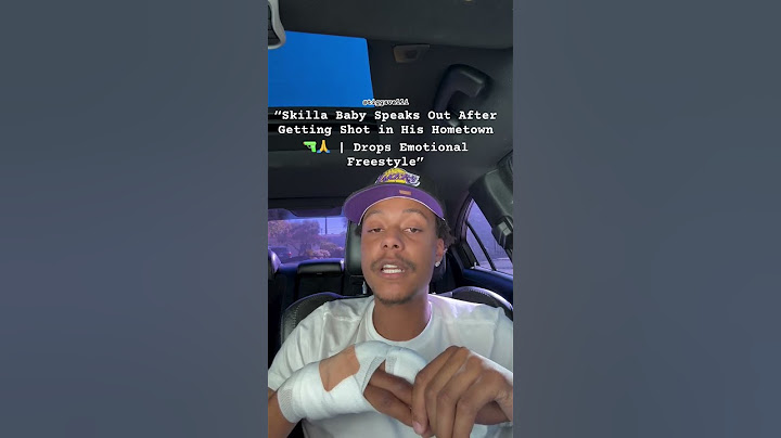 “Skilla Baby Speaks Out After Getting Shot in His Hometown 🔫🙏 | Drops Emotional Freestyle”