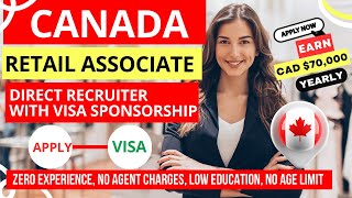 Salary of Retail Sales Associate Jobs In Canada | Apply for Free Visa Sponsorship| Direct Recruiter screenshot 2