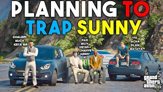 JIMMY & FAZI PLANNING TO TRAP SUNNY | GTA 5 | Real Life Mods #296 | URDU |