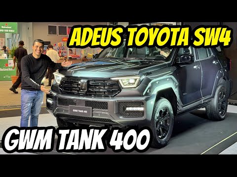 NEW GWM TANK 400 - LAUNCHING IN BRAZIL! CHEAPER THAN THE TOYOTA SW4!