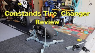 Constands Motorcycle Tire Changer Review  Tire Changing Made Easy