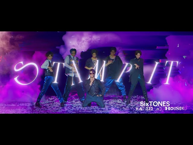 SixTONES –「STAMP IT」from LIVE DVD/BD「慣声の法則 in DOME」(2023.1.7 YOKOHAMA ARENA) class=