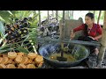 How to make sugar palm tree in my homeland - Healthy food