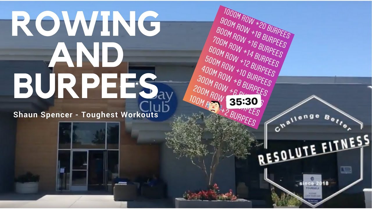 Episode 6 Rowing Burpee Workout Descending Ladder Episode 6 Rowing Burpee Workout Descending Ladder