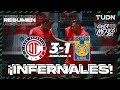 Resumen y goles | Toluca 3-1 Tigres | Grita México BBVA AP2021 - J2 | TUDN