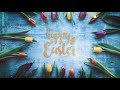 Happy Easter Video with relaxing Piano Music | Screensaver video