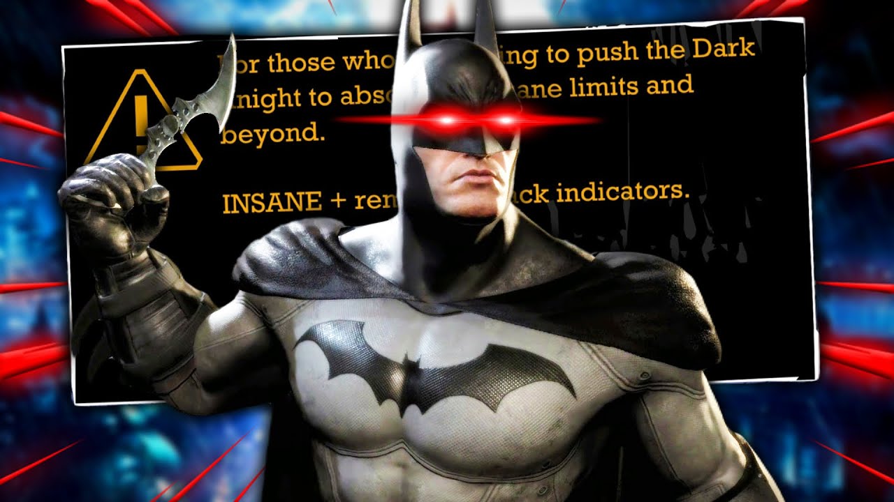 Can I Beat Batman: Arkham Asylum's HARDEST Mod?