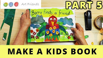 Design a Storybook Cover and Add Text | Bright Books and Birds – Part 5
