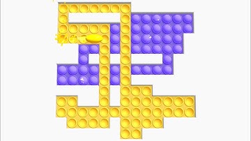 Pop It Maze - All Levels Gameplay Android, iOS