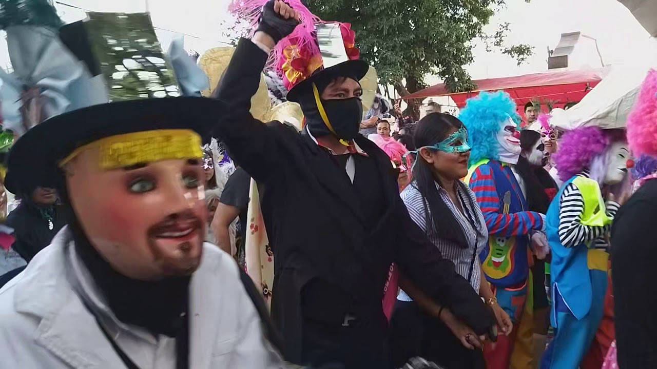 Remate de Carnaval Texoloc 2020. Tlaxcala, México.
