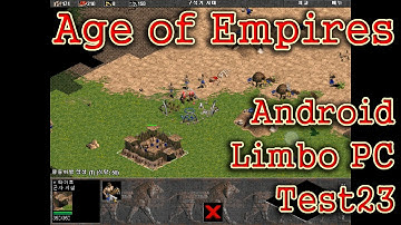Limbo v2.10.0-x86 MS Windows 95 Korean On Android Age of Empires Running Test23-[PlayX]