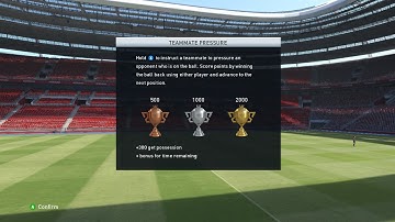 PES 2015 | "Teammate Pressure" Skills training/Walkthrough (Gold Trophy)[PC]