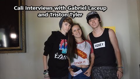 Cali Interviews with Gabriel Laceup and Triston Tyler