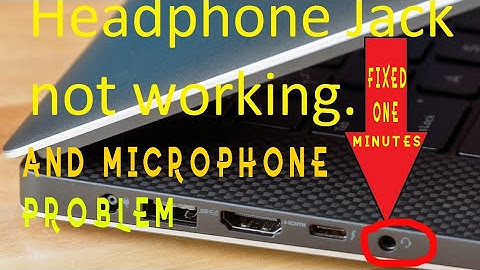 External mic not working in new laptops | Combo Jack And fixed the issue one minutes