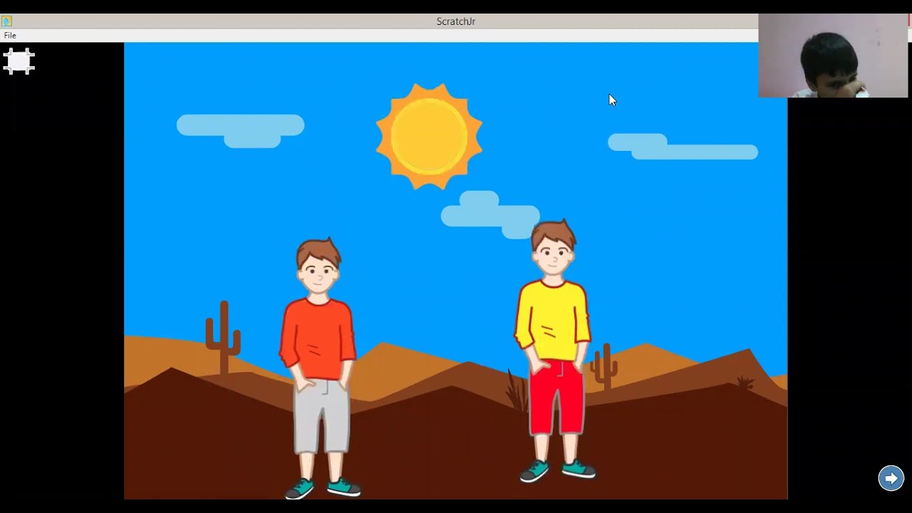Scratch Junior | Sun set and Sun rise Program| Coding for kids| Programming for kids