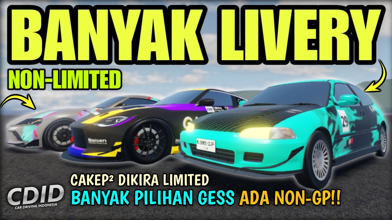 7 MOBIL PUNYA LIVERY CUSTOM CDID APA AJA, NO LIMITED TAPI KAYAK LIMITED ...