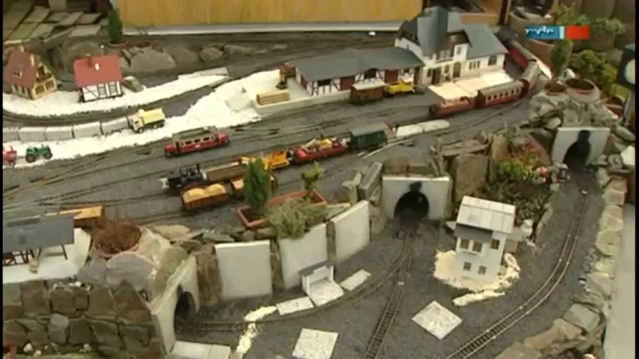 Größte LGB Anlage LGB im TV bei MDR - Biggest LGB Railroad