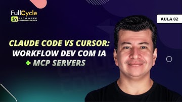 Claude Code vs Cursor: Workflow dev com IA + MCP Servers (Aula 2)