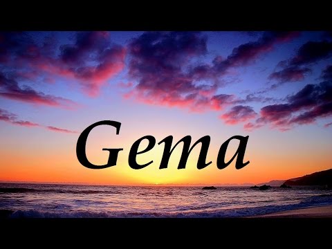 Video: ¿Qué significa gema?