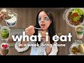 Realistic What I Eat In A Day Living Alone Healthy Meals For BUSY Girls Who Want To TONE UP 