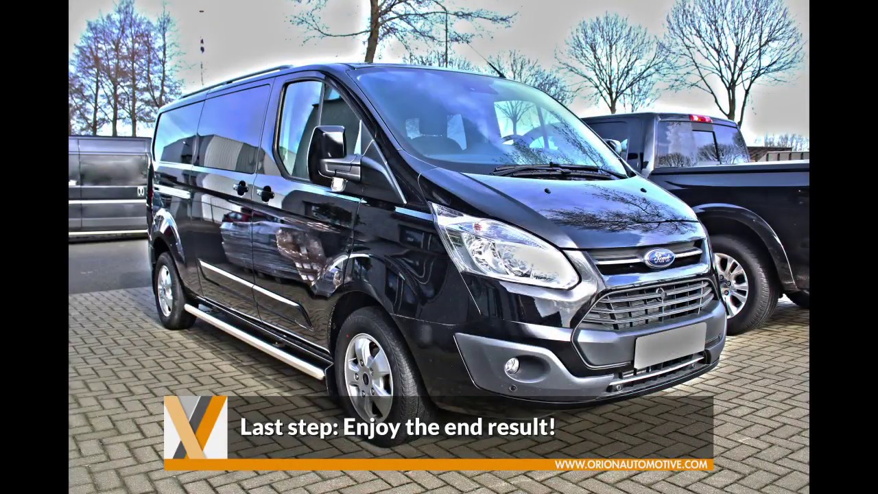 Ford Transit Custom sidebars Orion Automotive YouTube