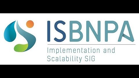 ISBNPA Webinar SIG Implementation and Scalability