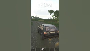 Is Car Combat A Viable SCUM Tactic?  #gaming #shorts #scum