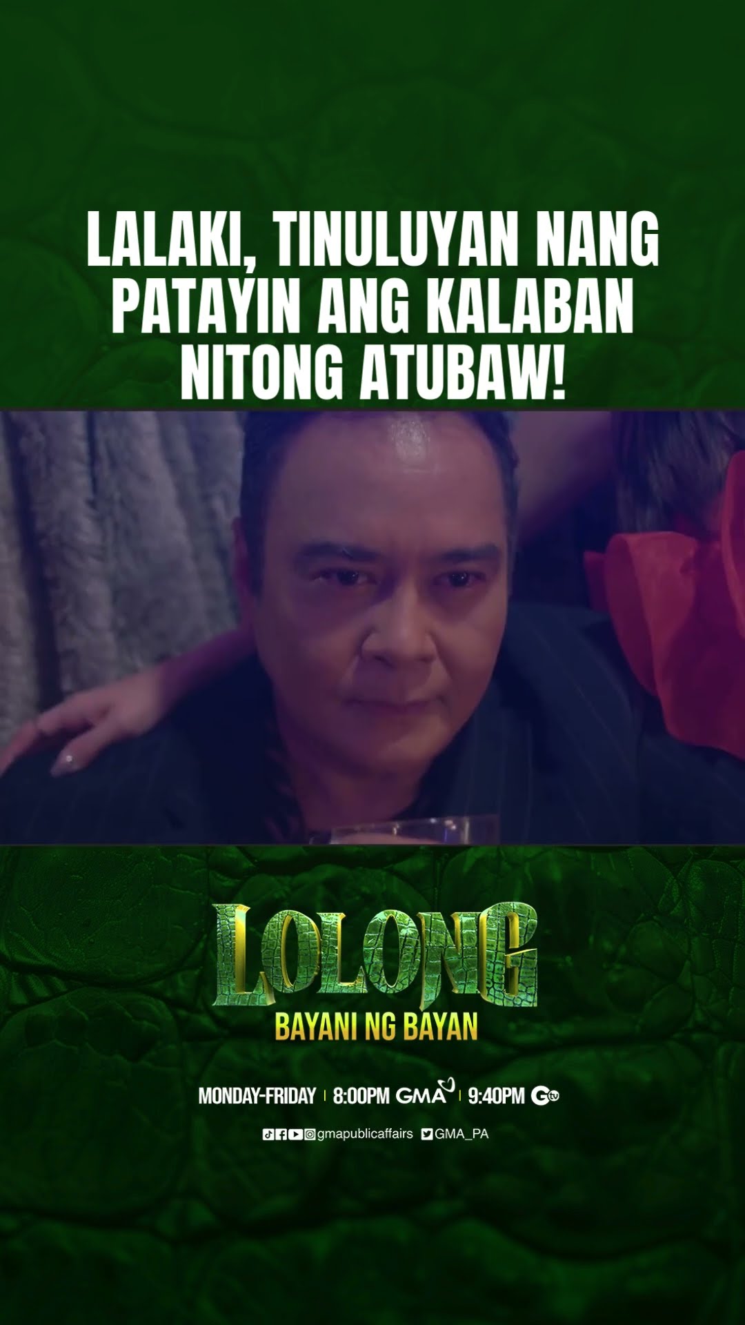 Lalaki, tinuluyan nang patayin ang kalaban nitong Atubaw! | Lolong 2