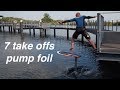 Foil pumping 7 take offs