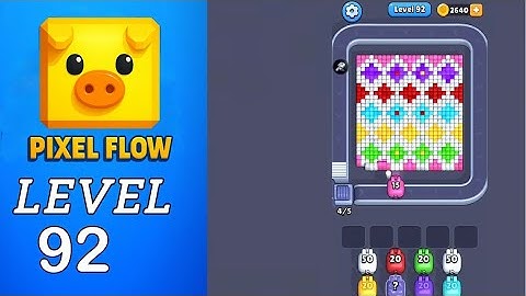 Pixel Flow Level 92 Walkthrough