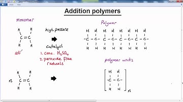 GCSE CHEMISTRY - ORGANIC CHEMISTRY -  LESSON 23 -  polymers addition