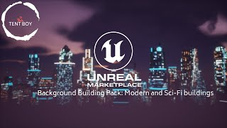 Launch Trailer | Background Building Pack: Modern and Sci-Fi buildings