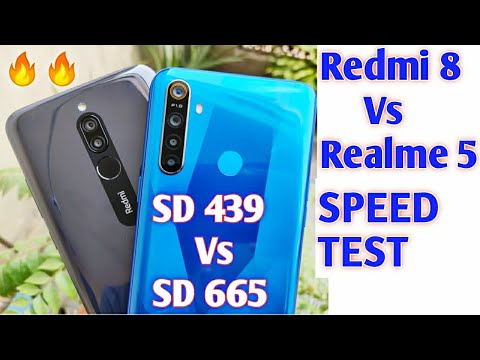 Redmi 8 Vs Realme 5 Speed Test  Multitasking Comparison