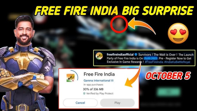 FREE FIRE INDIA REINSTALL IT'S TRUE OR FALSE #freefire #freefireindia