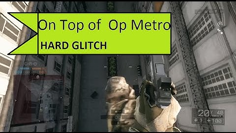 BF4 | MAV GLITCH location | Operation Metro | HARD |