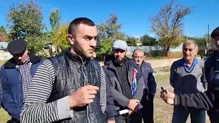 : Qusar rayon G"und"uzqala knd sakinlri etiraz edir.