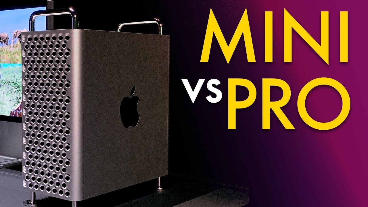 Mac Pro vs. Mac mini — On a Budget! YouTube