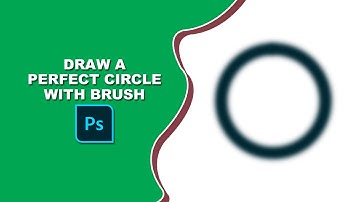 how to draw a perfect circle in photoshop with brush