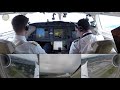 Falcon 7X MULTI CAM Cockpit Takeoff - FANCY Flight Deck, Great Airport Views!  [AirClips]