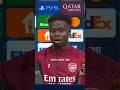 Saka Praises Viktor Gyökeres & Arsenal Squad Ahead of Final 😱