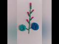 Soo pretty and easy Hand embroidery design tutorial for beginners@TSHANDEMBROIDERYWORK502