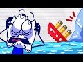Max Survives After Titanic Disaster - Movie Short Animated Cartoons