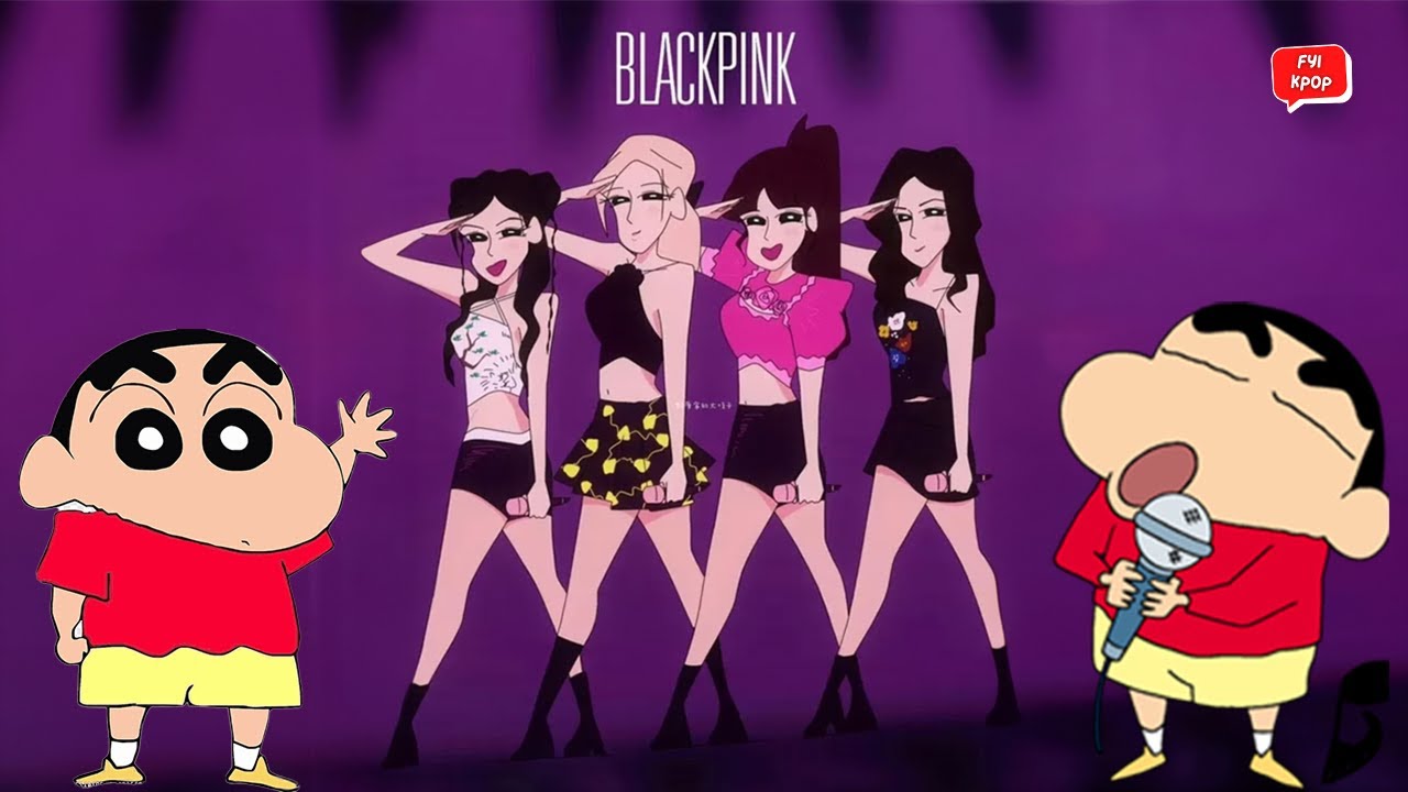 Blackpink and Shinchan's Surprising Collaboration - YouTube
